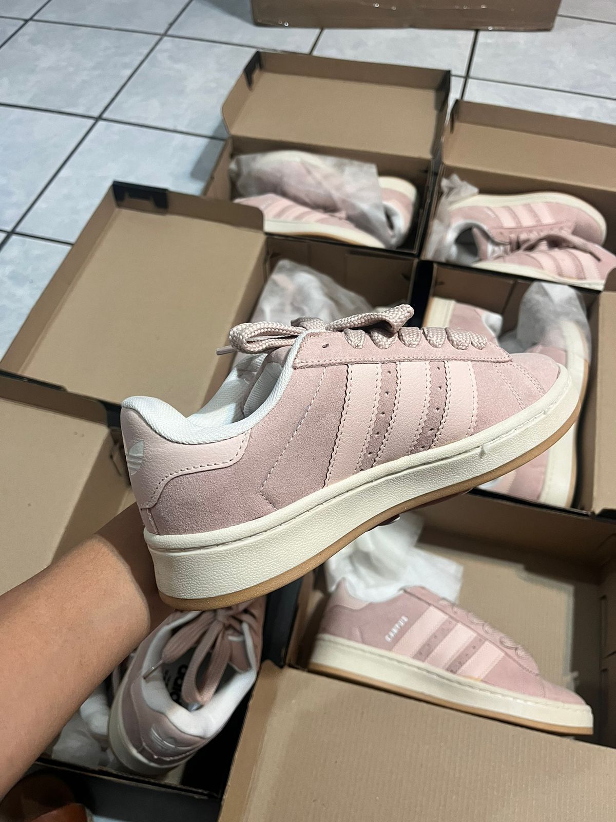 Tenis Campus 00' Salmon Pink